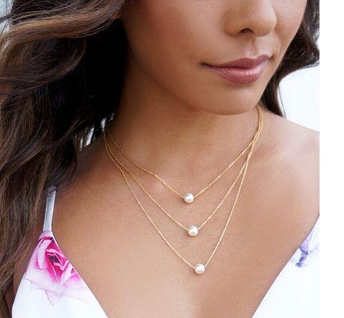 Damen halskette perlenkette - damen,