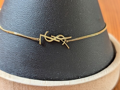 Ysl goldfarbenes monogramm - goldfarbenes,