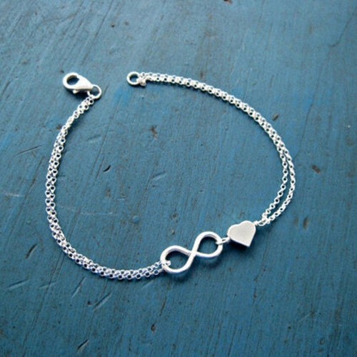 Infinity armband damen silber - armband,
