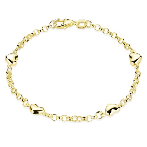 Materia gold herz - herz, armband