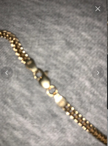 10k massiv gold franco kette