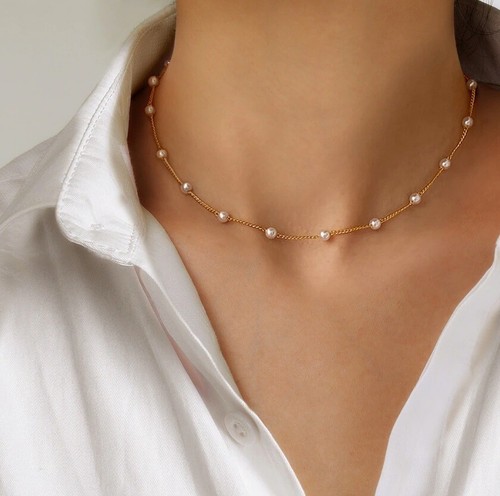 Damen halskette perlenkette - damen,