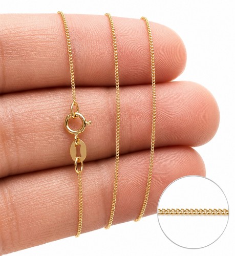 Gold kette halskette - kt,