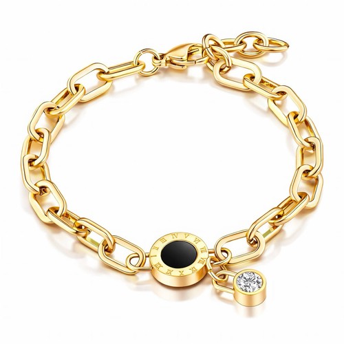 18k vergoldetes kettenarmband - 18k,