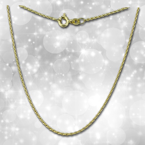 Collier halskette 36cm damen - collier,