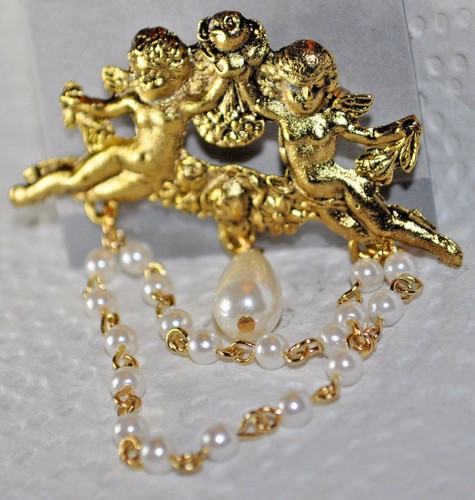 Brosche modeschmuck - brosche,