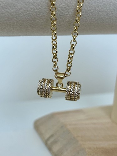 18k gold lagenlook zirkonia - gold,
