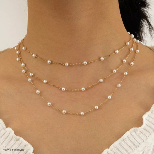 Damen halskette perlenkette - damen,