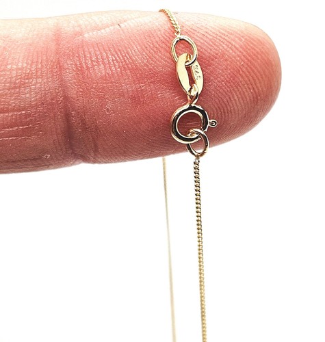 Goldkette collier 375 gepunzt - goldkette,